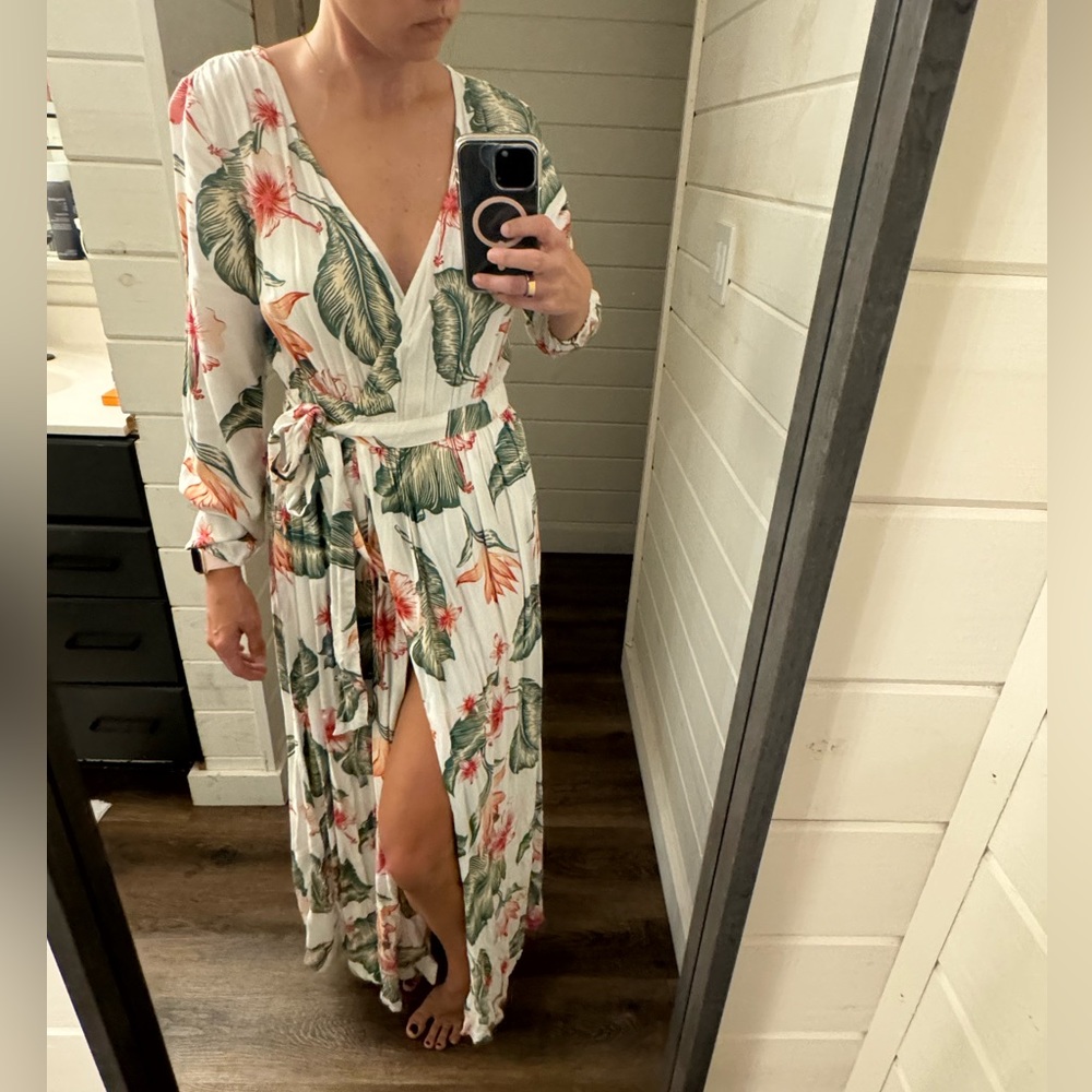 COPY - Roxy Taste of Tomorrow Wrap Dress - Picture 3 of 8